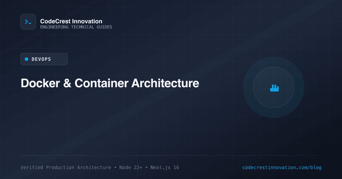 Hardening Next.js Dockerfiles: Multi-Stage Builds, Alpine Sandboxing & Non-Root Security