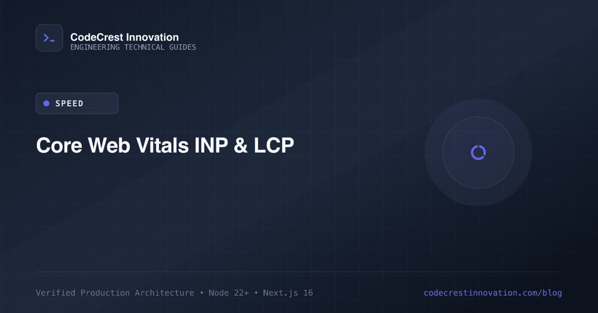 Mastering Core Web Vitals in 2026: Diagnosing & Optimizing INP, LCP & CLS