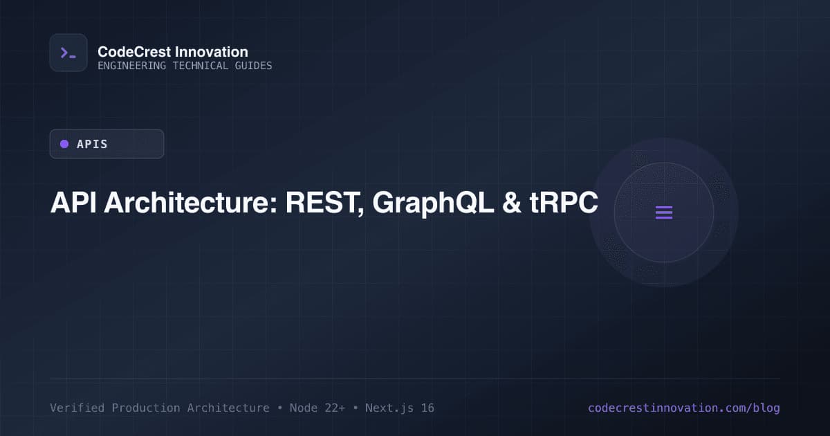 REST vs. GraphQL vs. tRPC: Choosing the Right API Paradigm for Modern Web Applications