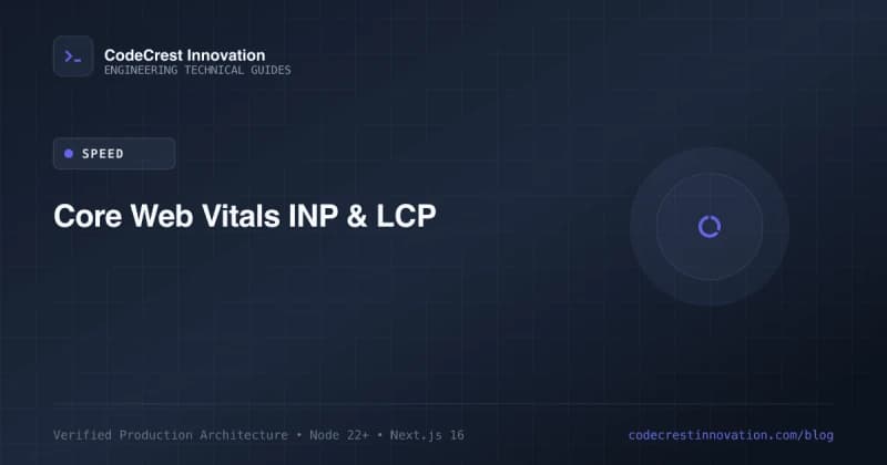 Mastering Core Web Vitals in 2026: Diagnosing & Optimizing INP, LCP & CLS